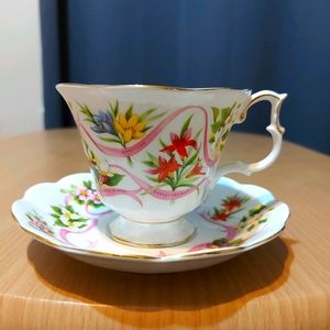 Vintage 1980's Royal Albert Tea Cup & Saucer